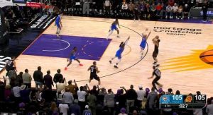 Read more about the article 布克再亮絕殺神技，湖人弃将古德温爆发助太阳送雷霆赛季第六败